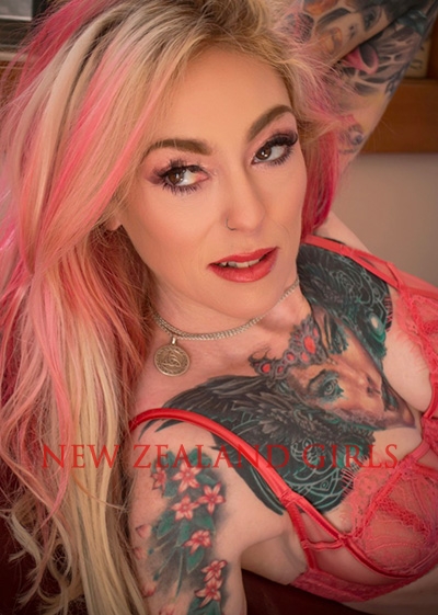Christchurch Escort Mila -Stunning tattooed babe Lyssie!